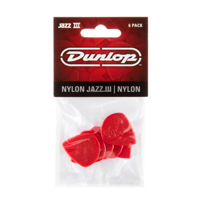 Jazz III Nylon Player Pack (6 Pack) - Red