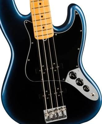 American Professional II Jazz Bass, Maple Fingerboard - Dark Night