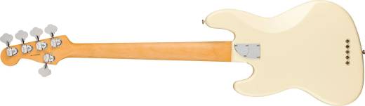 American Professional II Jazz Bass V, Rosewood Fingerboard - Olympic White