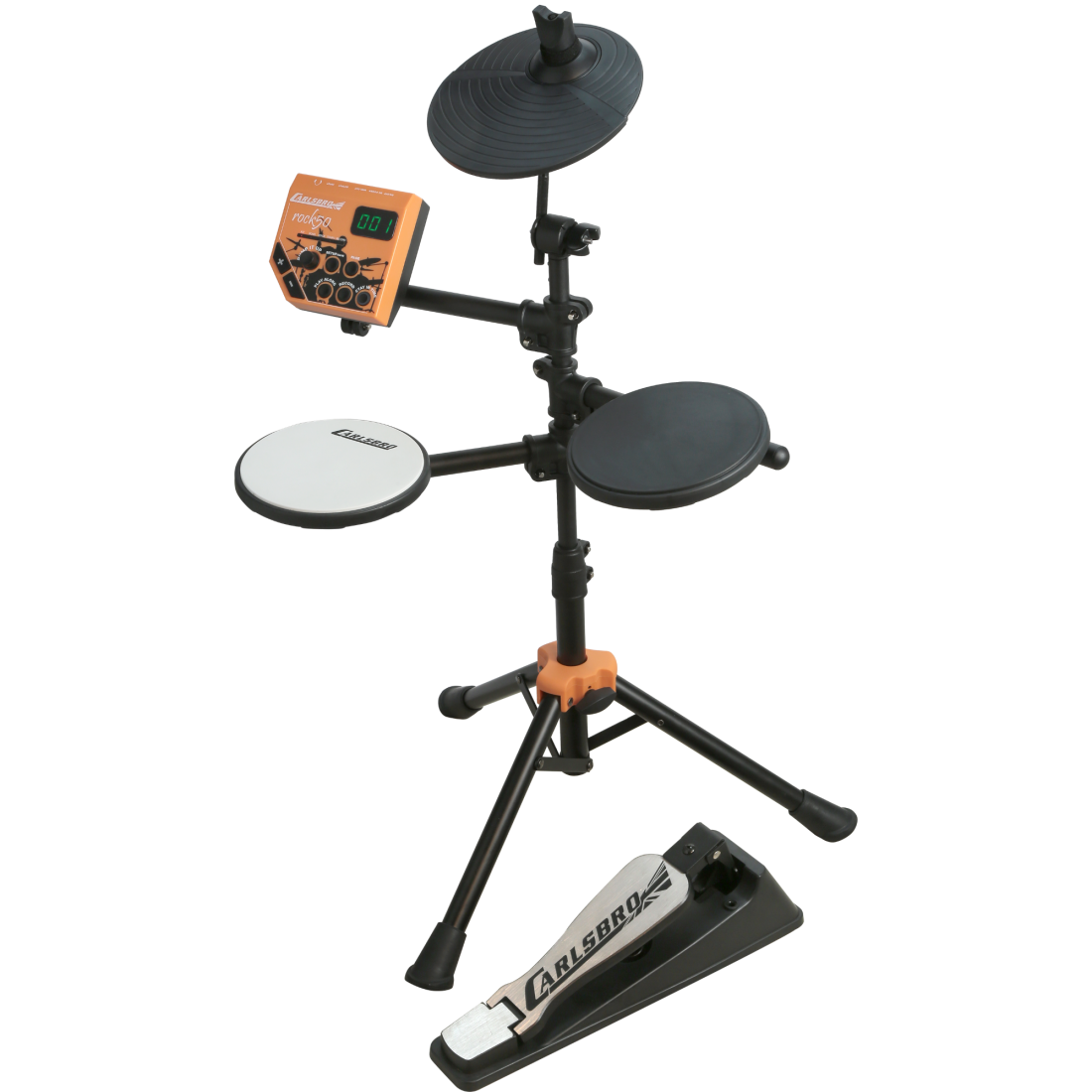 Rock 50 3-Piece Electronic Set with Bass Pedal
