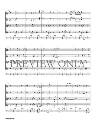 Hanukkah Swing - Traditional/Meeboer - Saxophone Quartet (AATB)/Drum Set