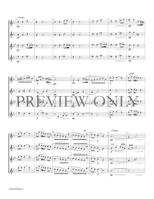 Sarabande - Debussy/Marlatt - Saxophone Quartet (AATB)