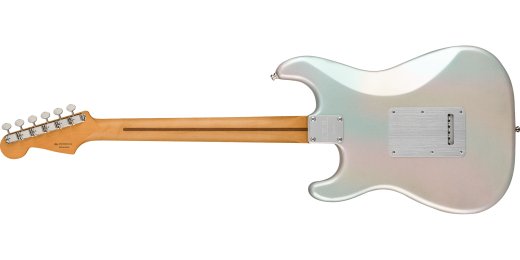 H.E.R. Stratocaster, Maple Fingerboard - Chrome Glow