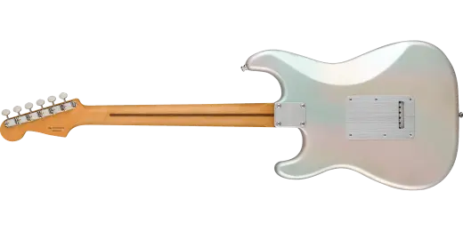 H.E.R. Stratocaster, Maple Fingerboard - Chrome Glow