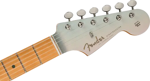 H.E.R. Stratocaster, Maple Fingerboard - Chrome Glow