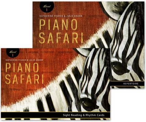 Piano Safari Level 1 Pack - Fisher/Knerr - Piano - Books/Audio Online