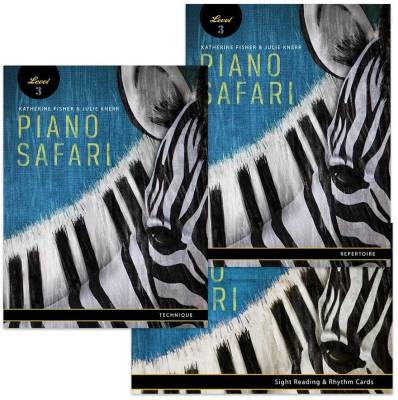 Piano Safari - Piano Safari Level 3 Pack - Fisher/Knerr - Piano - Books