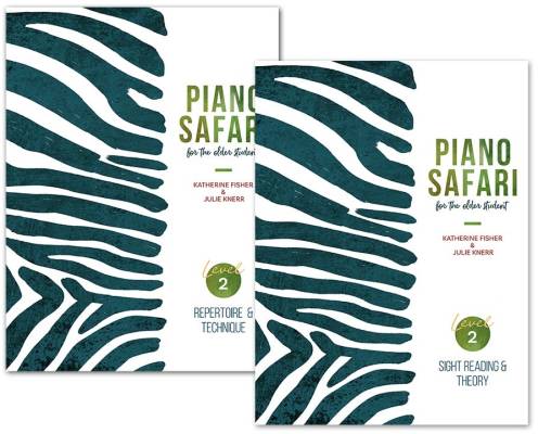Piano Safari - Piano Safari Older Student Level 2 Pack - Fisher/Knerr - Piano - Livres/Audio en ligne
