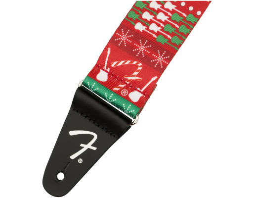 Ugly Xmas Sweater Snowman Guitar Strap