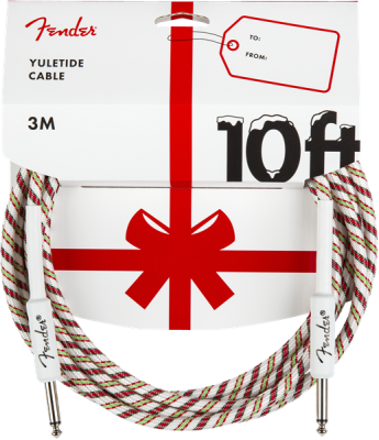 Yuletide 10\'\' Instrument Cable - Red/Green