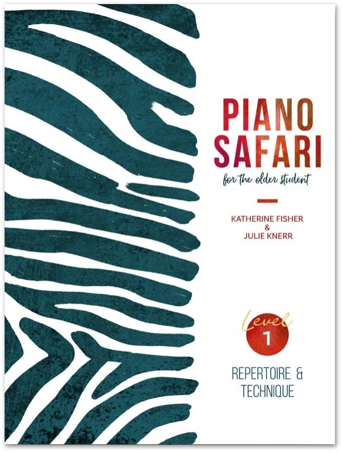 Repertoire & Technique for the Older Student Level 1 - Fisher/Knerr - Piano - Book/Audio Online