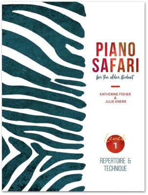 Piano Safari - Repertoire & Technique for the Older Student Level 1 - Fisher/Knerr - Piano - Book/Audio Online