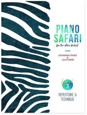 Piano Safari - Repertoire & Technique for the Older Student Level 3 - Fisher/Knerr - Piano - Livre
