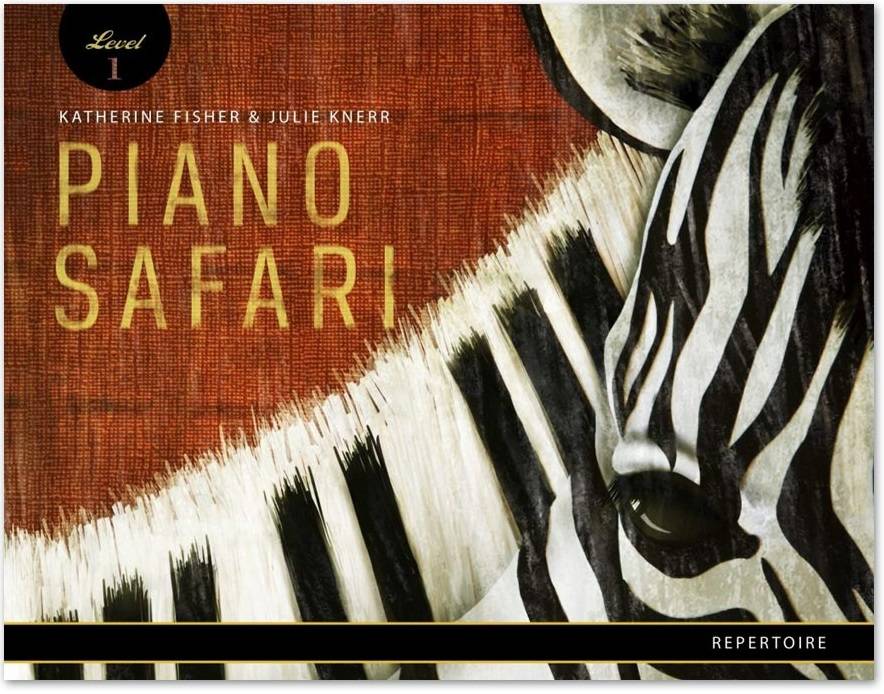 Piano Safari Repertoire Level 1 - Fisher/Knerr - Piano - Book/Audio Online