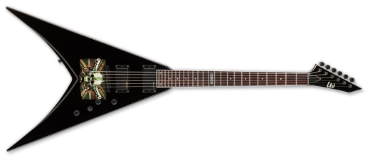 [希少美品][原価55万円]ESP MICHAEL PAGET V ESP Guitars LTD Michael Paget V Electric Guitar - Black | Long