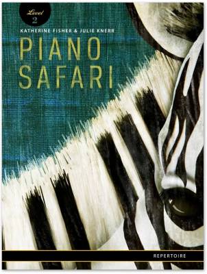 Piano Safari Repertoire Level 2 - Fisher/Knerr - Piano - Book/Audio Online