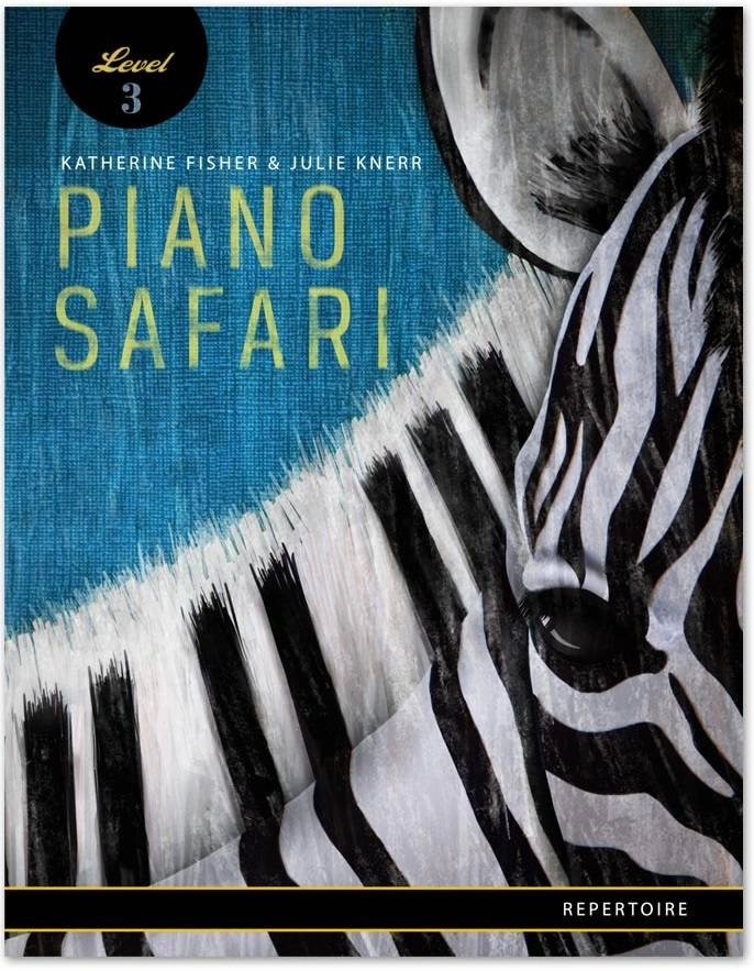 Piano Safari Repertoire Level 3 - Fisher/Knerr - Piano - Book