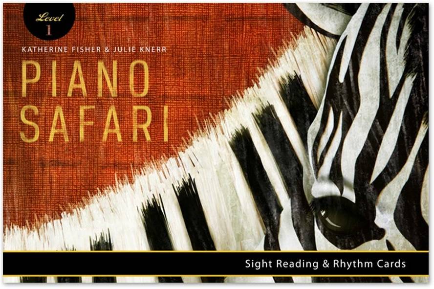 Sight Reading & Rhythm Cards Level 1 - Fisher/Knerr - Piano - Book