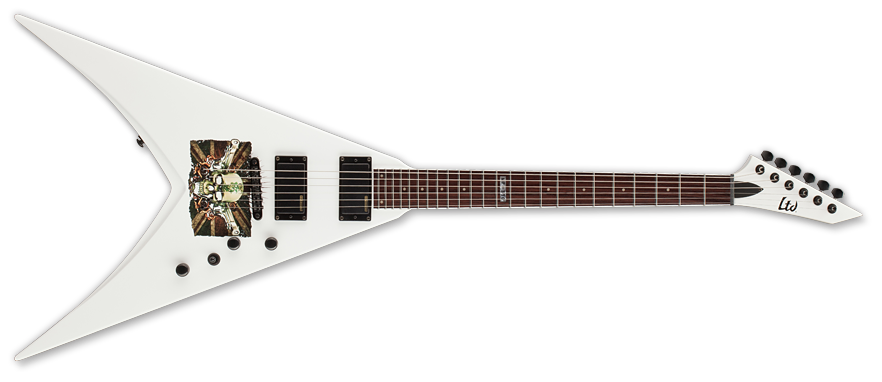 Esp Guitars Ltd Michael Paget V Electric Guitar - White 