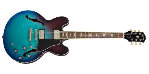 Inspired by Gibson ES-335 Figured Top -  Blueberry Burst
