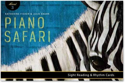 Piano Safari - Sight Reading & Rhythm Cards Level 3 - Fisher/Knerr - Piano - Book