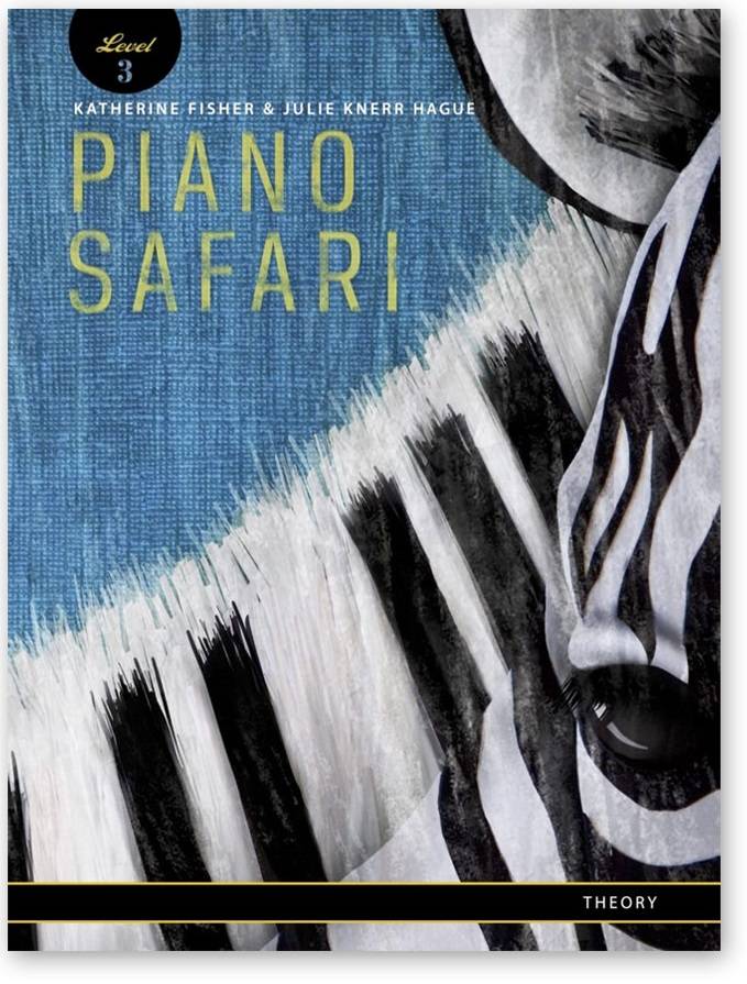 Piano Safari Theory Level 3 - Fisher/Knerr - Piano - Book