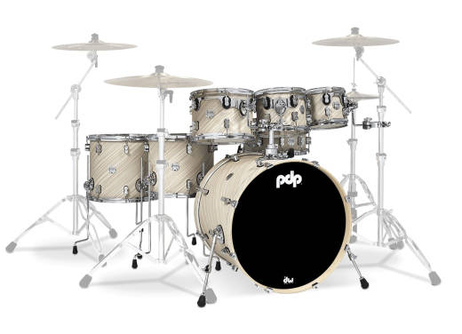 Concept Maple 7-Piece Shell Pack (22,8,10,12,14,16,SD) - Twisted Ivory