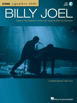 Billy Joel: Keyboard Signature Licks  - Gennet/Lowry - Piano - Book/Audio Online