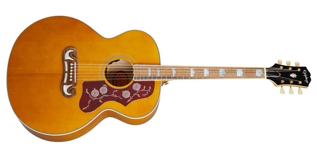 Inspired by Gibson Masterbilt J-200 - Aged Antique Natural