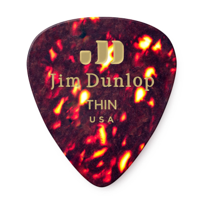 Dunlop - Celluloid Shell Player Pack (12 Pack) - Thin