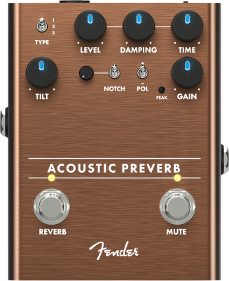 Fender - Acoustic Preverb - Preamp/Reverb Pedal