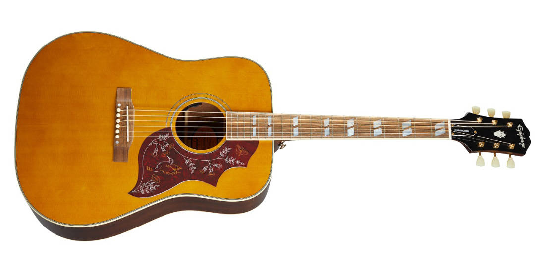 Inspired by Gibson Masterbilt Hummingbird - Aged Antique Natural