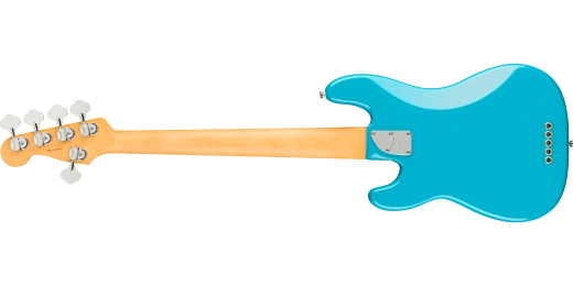 American Professional II Precision Bass V, Maple Fingerboard - Miami Blue