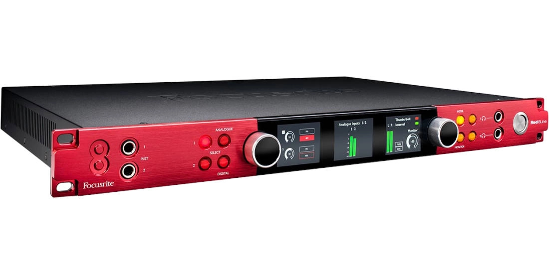 Red 8Line 58x64 Thunderbolt 3 Audio Interface