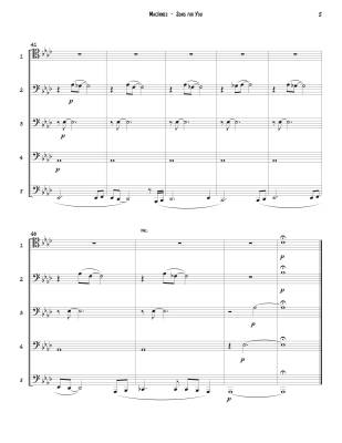 Song for You - MacInnes - Trombone Quintet