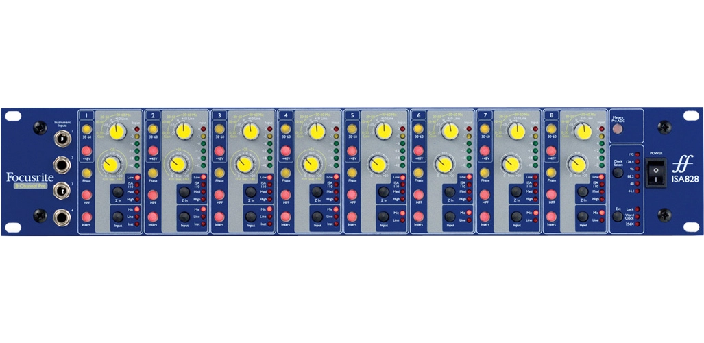 ISA828 MkII 8-Channel Mic Preamp