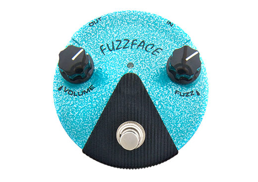 Dunlop Jimi Hendrix Fuzz Face Mini - Turquoise | Long & McQuade