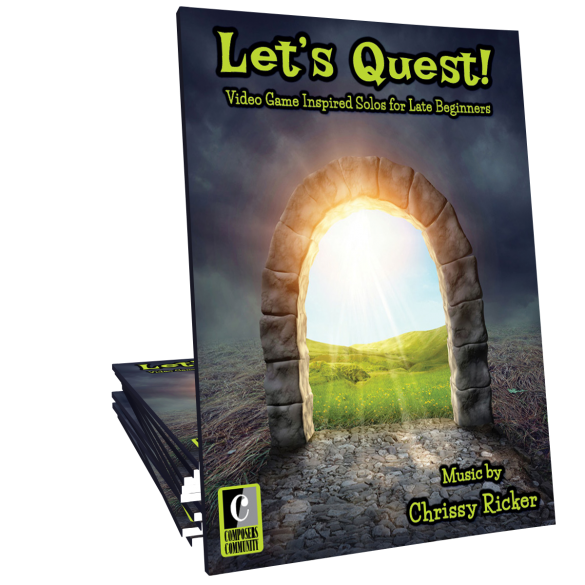 Let\'s Quest - Ricker - Piano - Book