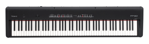 Digital Stage Piano w/Speakers - Black