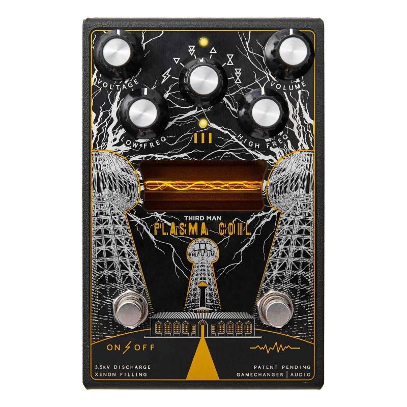 Gamechanger Audio Third Man Records Plasma Coil Distortion Pedal 