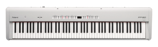 Digital Stage Piano w/Speakers - White