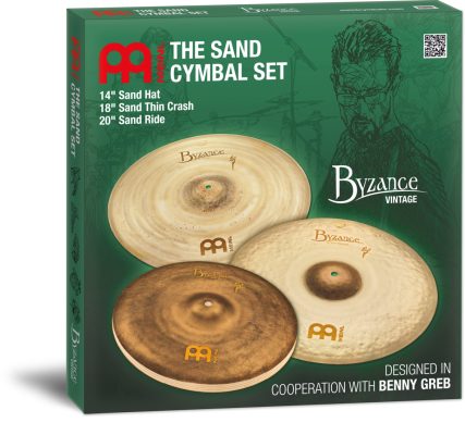 Byzance Vintage Sand Cymbal Set