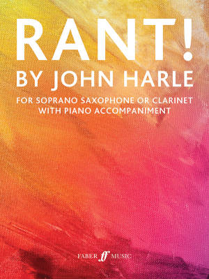 Rant! - Harle - Soprano Saxophone/Piano - Book