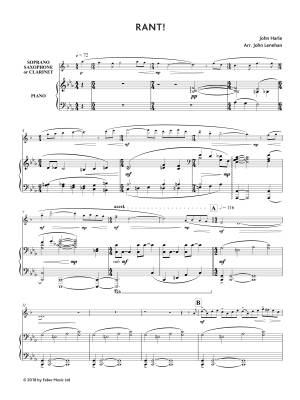 Rant! - Harle - Soprano Saxophone/Piano - Book