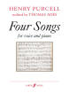 Faber Music - Four Songs - Purcell/Ades - Voice/Piano - Book