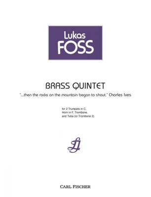 Carl Fischer - Brass Quintet - Foxx - Score/Partitions

