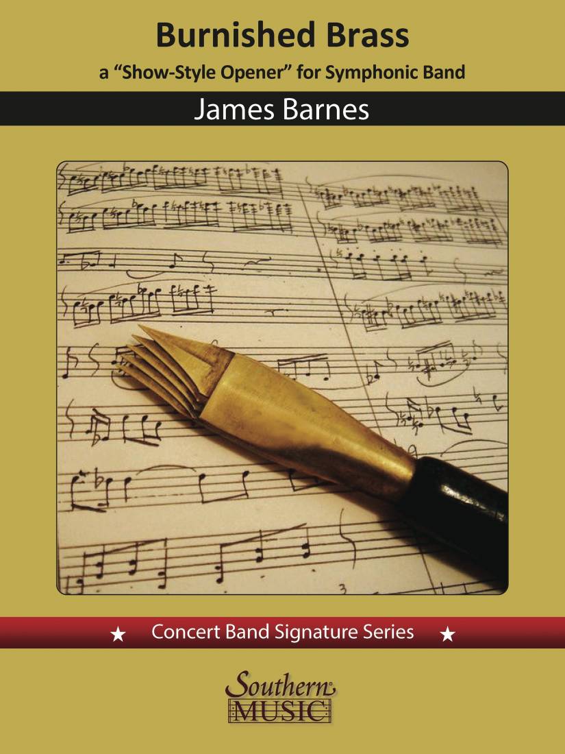 Burnished Brass: A Concert Opener - Barnes - Concert Band - Gr. 4