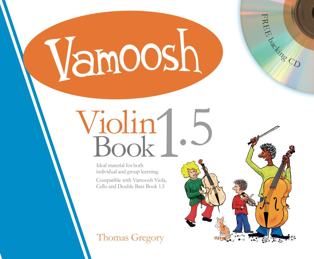Vamoosh Violin Book 1.5 - Gregory - Livre/CD