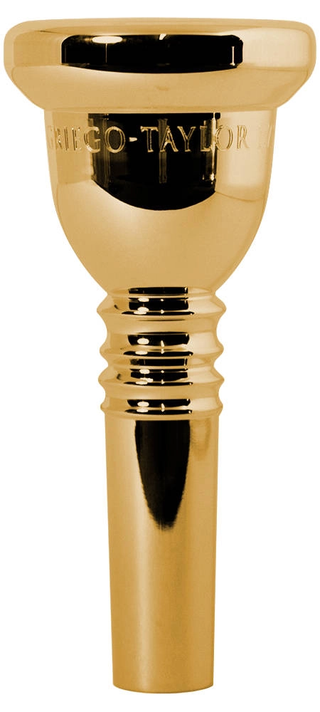 David Taylor Bass Trombone Mouthpiece, Gold - 0.5