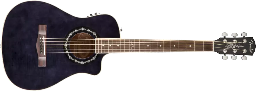 T-Bucket 200CE Folk Acoustic/Electric - Transparent Black
